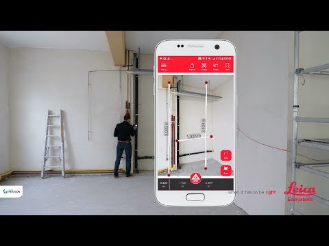 Leica DISTO™ Plan App - How to use Sketch on Photo