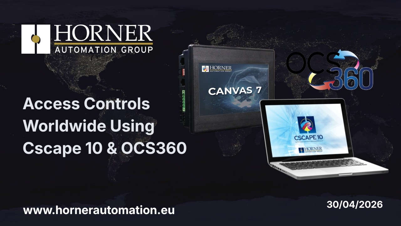 Access Controls Worldwide Using Cscape 10 & OCS360