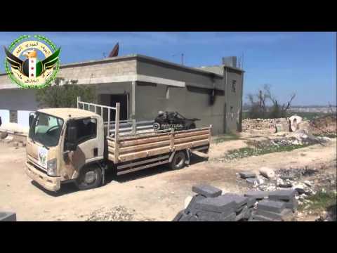 استهداف حاجز المسبح على جبهة خان شيخون في محافظة إدلب من قبل الفرقة 101 مشاة