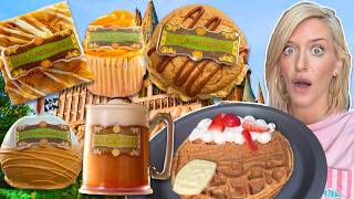 ONLY Eating Butterbeer | 8 NEW Treats At Universal Orlando | Harry Potter BEST Snacks