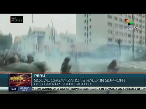 Strong protests in Peru: Demonstrators demand freedom for Pedro Castillo
