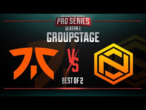 Fnatic vs Neon Game 1 - BTS Pro Series 2: SEA - Group Stage w/ MLP & Danog
