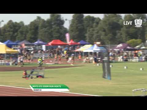 Boys U13 200m Heat 2 - 2019 State Track and Field Championships // LAVicTV
