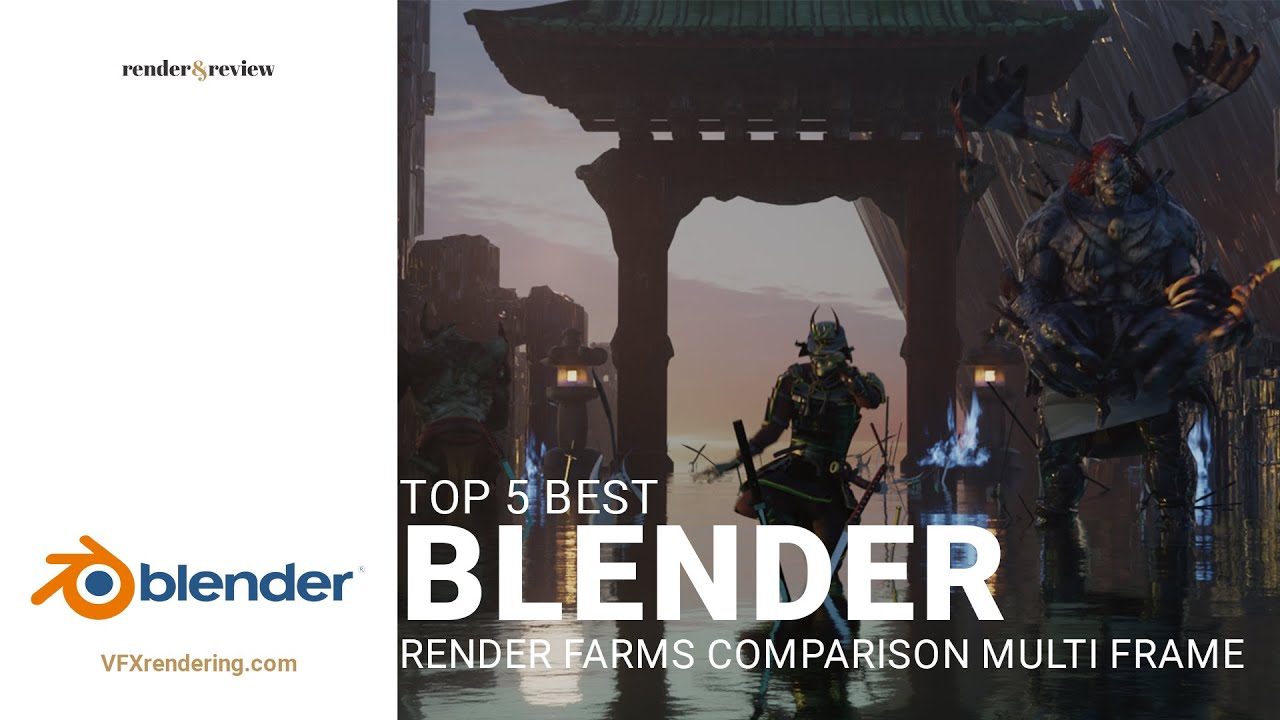 Top 5 Best Blender Render Farm Comparison (Multi Frames)