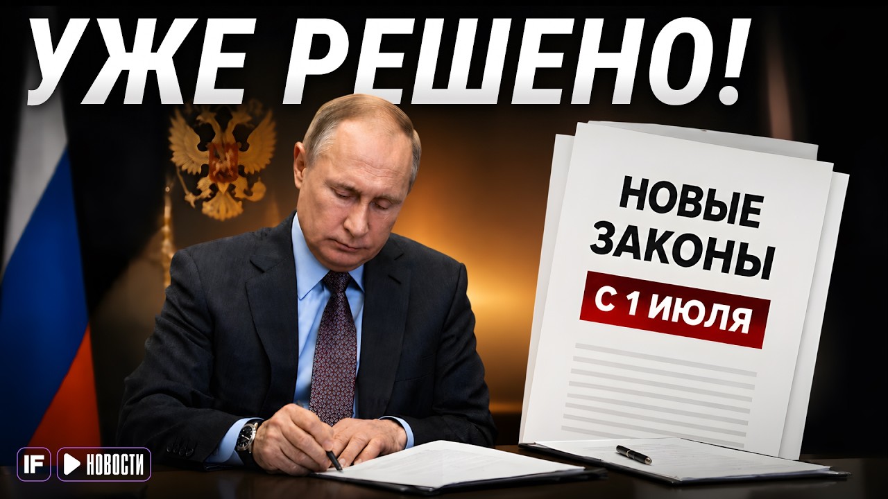 НОВЫЕ ЗАКОНЫ ИЮЛЯ: что изменится для каждого россиянина #новыезаконы #законы