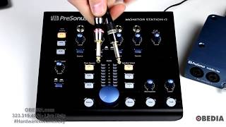 Video thumbnail for How to Setup the PreSonus Monitor Station V2 -- OBEDIA.com Studio One Training and Tech Support by OBEDIA