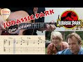 🔴Jurassic Park Main Theme - John Williams - Easy Fingerstyle Guitar Tutorial - TAB - 쥬라기 공원 OST 통기타!