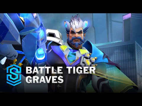 Battle Tiger Graves Wild Rift Skin Spotlight