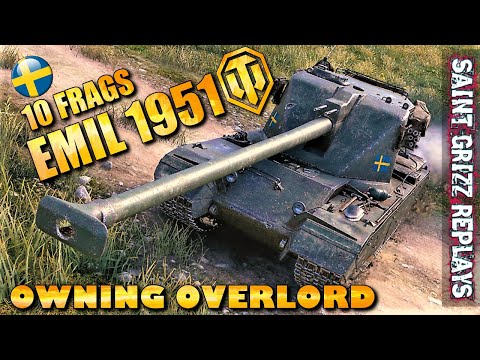 WoT Emil 1951 Gameplay ♦ 10 Frags Pool's ♦ Heavy Tank Review
