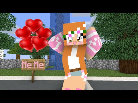 Chicken wing meme: Cute Girl meme - Minecraft Animation