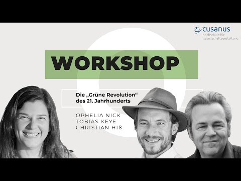 Die „Grüne Revolution“ des 21. Jahrhunderts - Pioniere einer Agrarwende und ihre Visionen