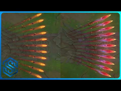 Infernal Ashe vs Crystalis Motus Skin ULTIMATE COMPARISON