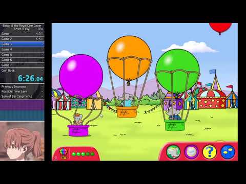 (World Record) Babar and the Royal Coin Caper Any% (Easy) Speedrun in 17:21