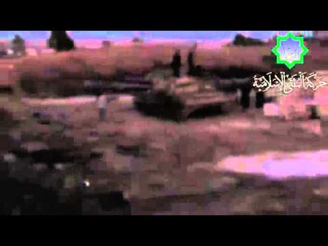 اللحظات الأولى لاقتحام سرية الحانوت من قبل حركة المثنى الإسلامية في درعا