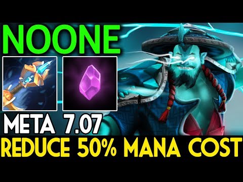 NOONE Dota 2 7.07 [Storm Spirit] REDUCE 50% Mana Cost | META is BROKEN