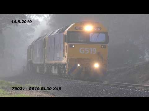 7902v - G519 BL30 X48 14.8.2019 - Australian Railways