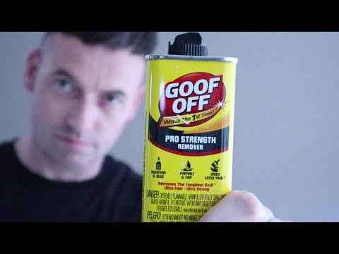 How To Remove Super Glue & Adhesives. Goof Off Review