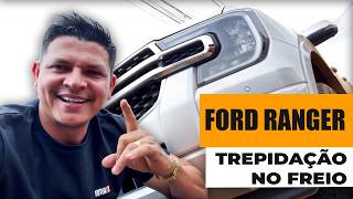Ford Ranger V6 Trepidando o Freio? Resolvido com Refaceamento de Disco!