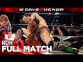 C C Wrestle Factory Vs ReDRagon FULL MATCH 12 Days Of Honor