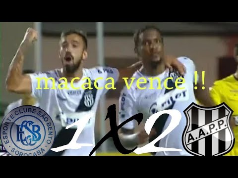 São Bento 1 X 2 Ponte Preta -Melhores momentos (COMPLETO)-Paulistão 2019