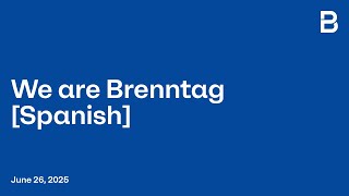 We are Brenntag [Spanish subtitles]