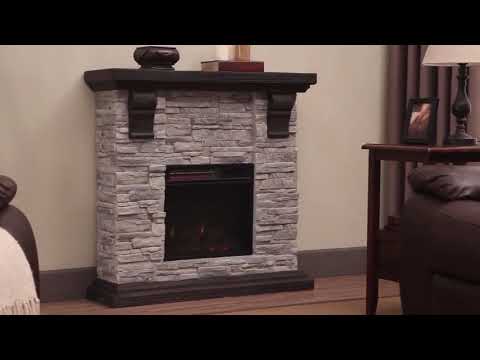 Chimenea Eléctrica Rústica De 40'' | Mercado Libre