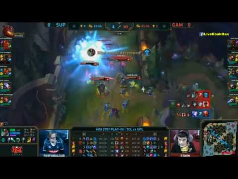 HighLight GIGABYTE Marines vs. SuperMassive eSports - MSI 2017 Game 1