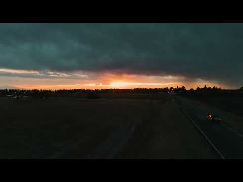 HYPERLAPSE DJI AIR 3 ATARDECER GENERAL ALVEAR MENDOZA