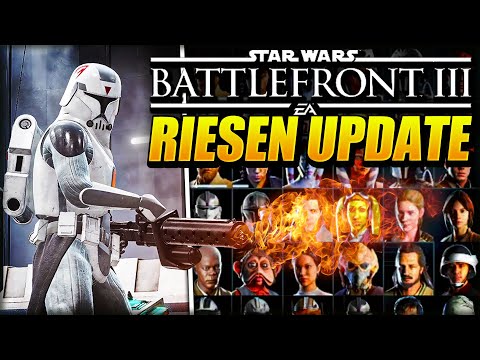 RIESEN UPDATE mit 100+ neuen Einheiten! - Battlefront Expanded Star Wars deutsch Gameplay