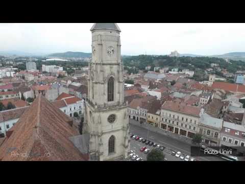 Filmare aeriana cu drona - Orasul Cluj Napoca