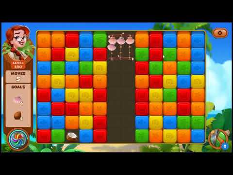 Lost Island Blast Adventure Level 190 - NO BOOSTERS 🏝️ | SKILLGAMING ✔️