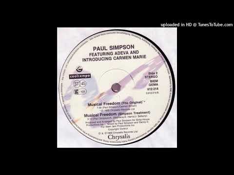 Paul Simpson Feat. Adeva And Introducing Carmen Marie | Musical Freedom (Simpson Treatment)