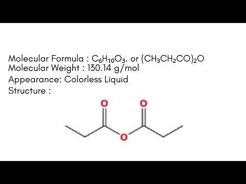Liquid Propionic Anhydride, CAS Number: 123-62-6, Packaging Size: 1 Ltr Bottle