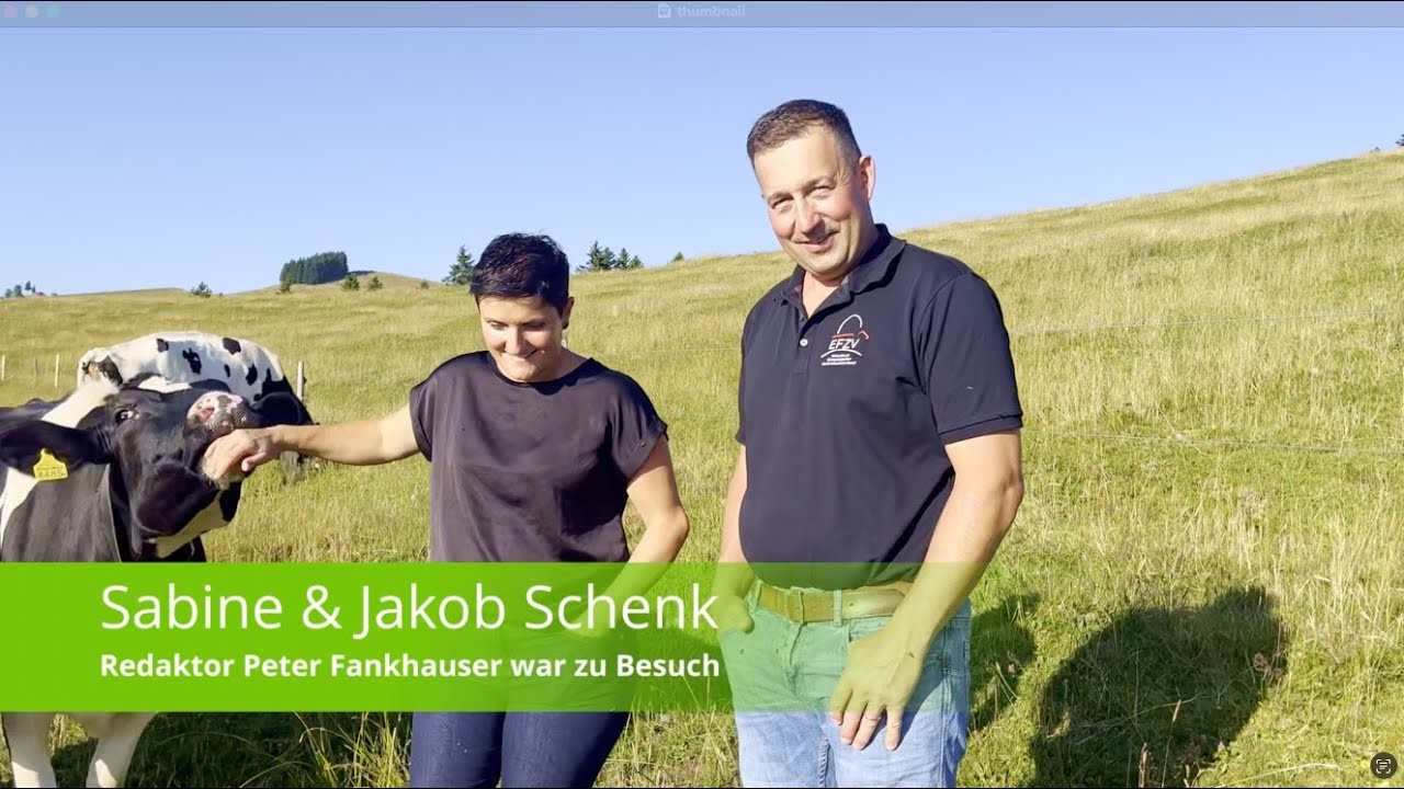 Jakob und Sabine Schenk starten mit fünf Kühen ins «Abenteuer»