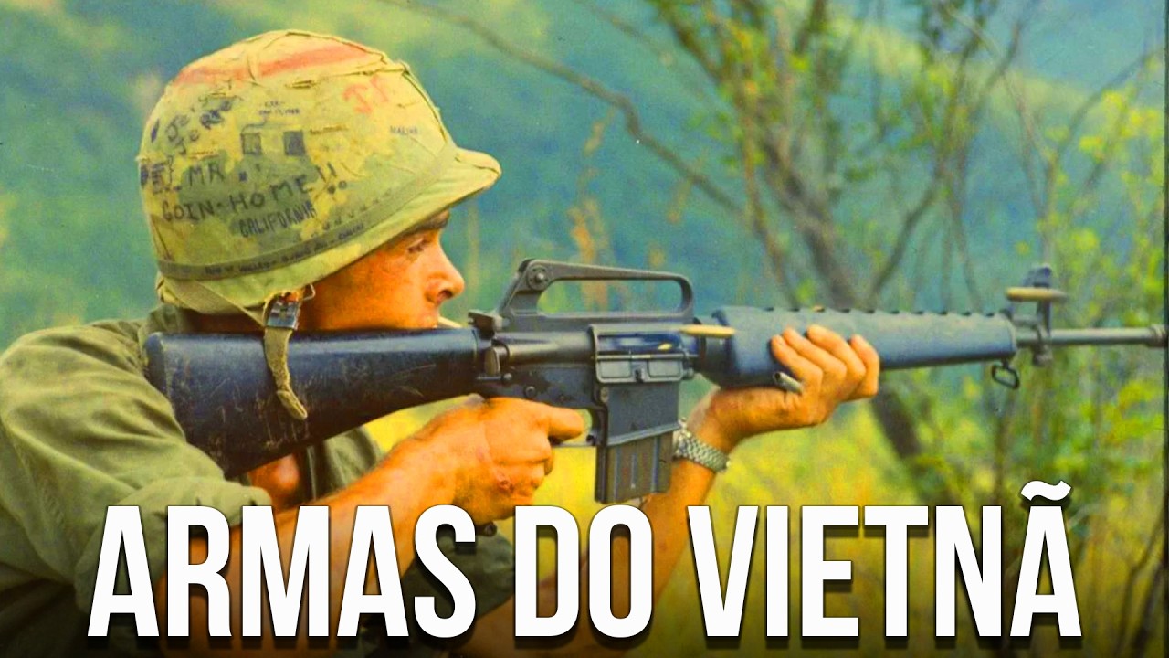 As Armas Americanas da Guerra do Vietnã  - Curiosidades Históricas #história