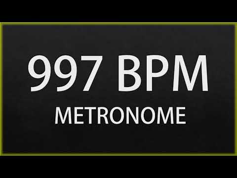 997 BPM - METRONOME