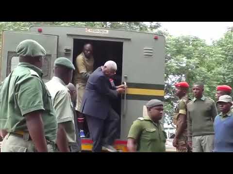 Chombo and Chipanga arrive at court