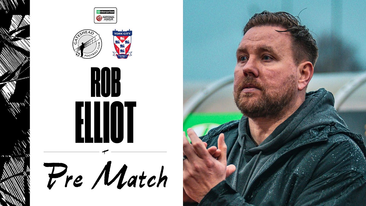 💬 “Much more to come” | Rob Elliot pre-York City (H) | INTERVIEW