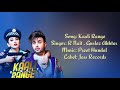 Kaali Range lyrics Offical Video R Nait