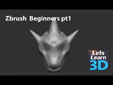 Zbrush  2018 - 3D Beginner Course part 1