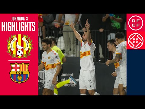 Resumen #PrimeraDivisiónFS | Industrias Santa Coloma 1-0 Barça | Jornada 3