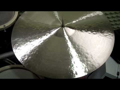 22.5 HSB Ride, 2408g - Handcrafted cymbals by Craig Lauritsen
