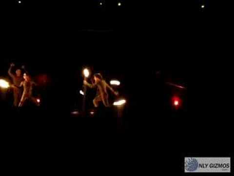 Pyromania team from Israel performing on Vande Matram at IIT