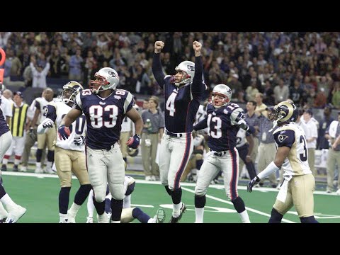 New England vs. St. Louis "Vinateri Begins A Dynasty" (Super Bowl XXXVI) Super Bowl Classics