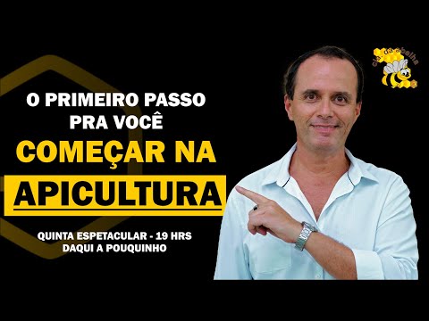 , title : 'O PRIMEIRO PASSO PRA VOCÊ COMEÇAR NA APICULTURA - PROF ARMINDO VIEIRA JR.'