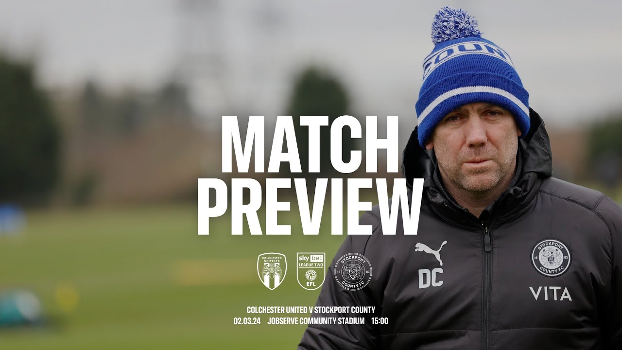 Colchester United vs Stockport County highlights