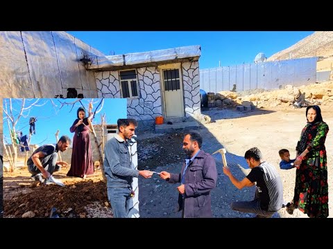 Landowner's warning in the heart of the Zagros: Small house on the verge of collapse...