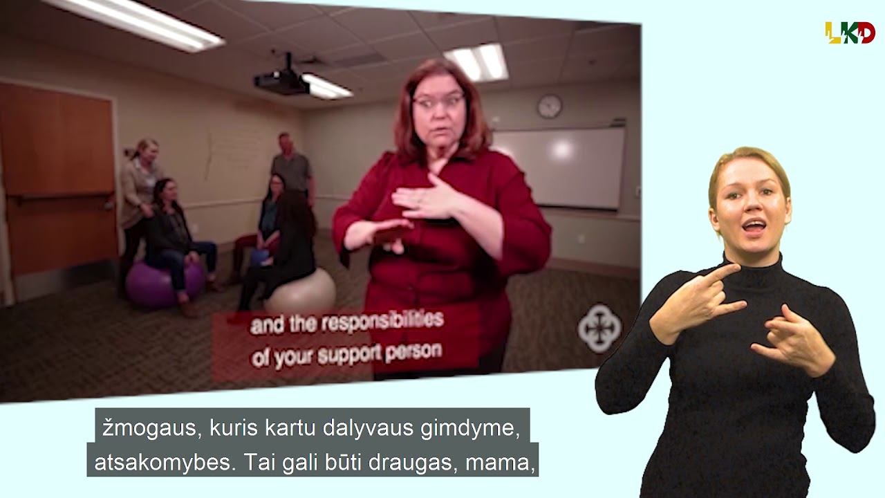 Pasaulio kurčiųjų naujienos I Pasiruošimo gimdymui kursai gestų kalba