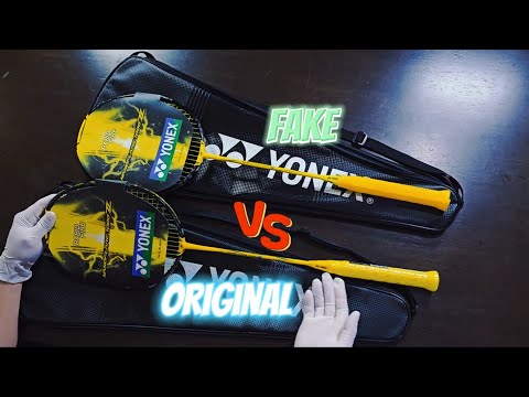 PLAYTEST YONEX NANOFLARE 1000 Z THE ORIGINAL VS THE FAKE RACKET