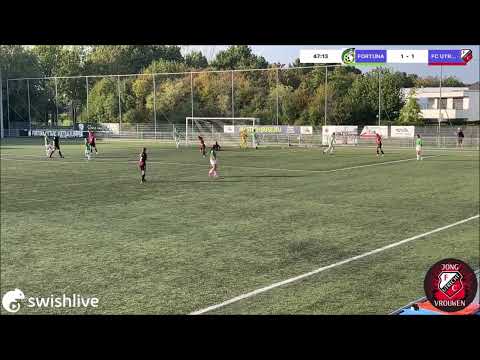 Samenvatting Jong Fortuna Sittard Vrouwen - Jong FC Utrecht Vrouwen 02/09/2023